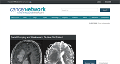 Desktop Screenshot of cancernetwork.com